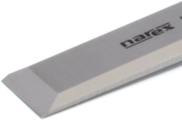 Набор из 6 плоских стамесок с ручкой 6, 10, 12, 16, 20, 26мм в деревянном кейсе NAREX WOOD LINE PLUS 853200