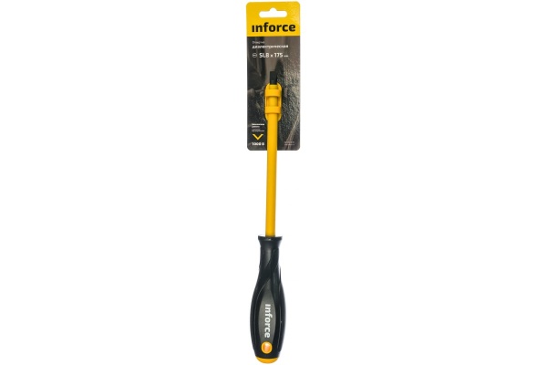 Диэлектрическая отвертка SL8х175мм Inforce 06-09-81