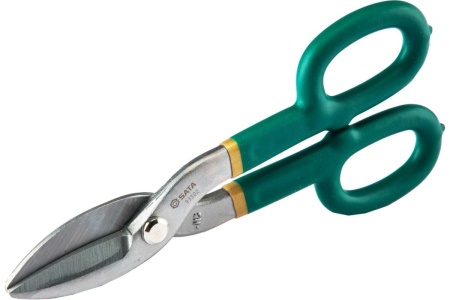 Ножницы по металлу Sata 8" 205 мм, для прямой резки 93302